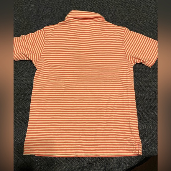 Vineyard Vines Pink and White Striped Polo for Boys - Picture 2 of 5